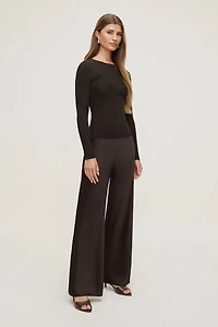 Tedi Ribbed Long Sleeve T Shirt