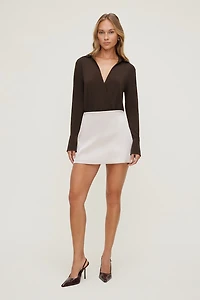 Sculpt Collared Bodysuit