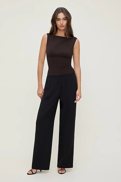 Sculpt Cinched Waist Top