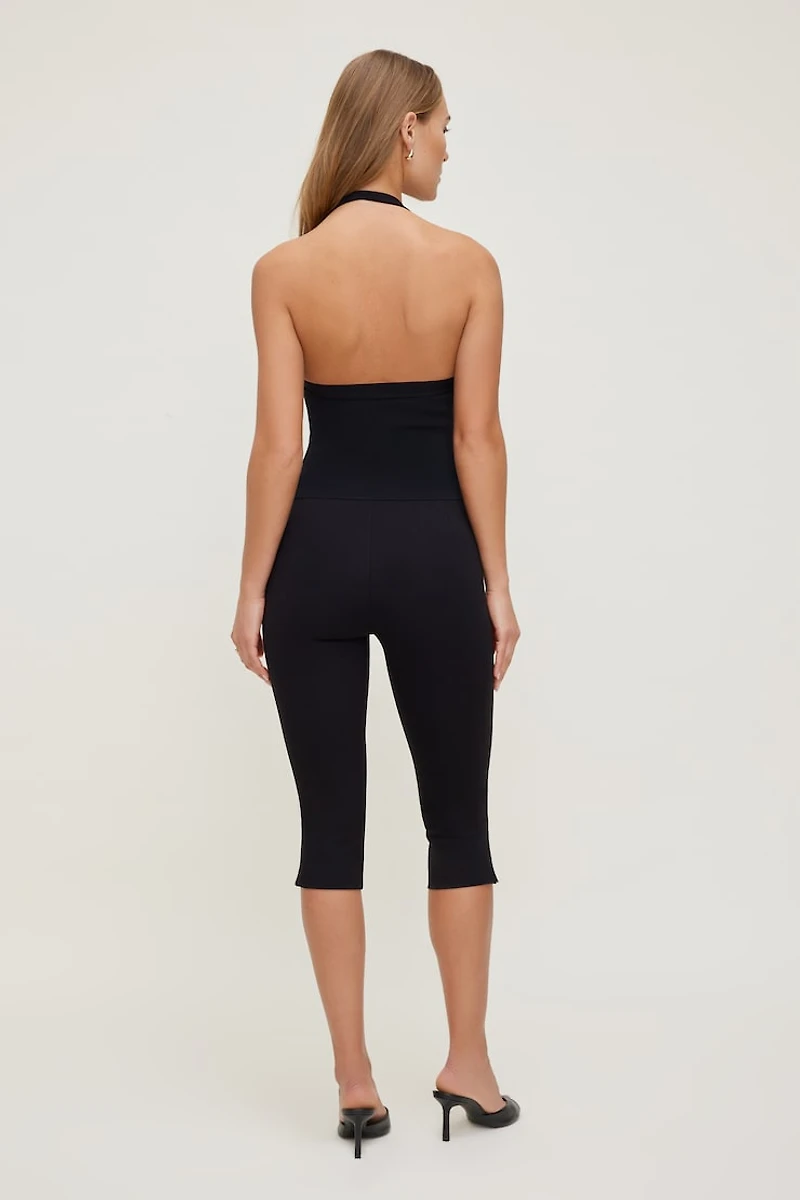 Square Neck Halter Sweater