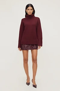 Kylie Sequin Mini Skirt