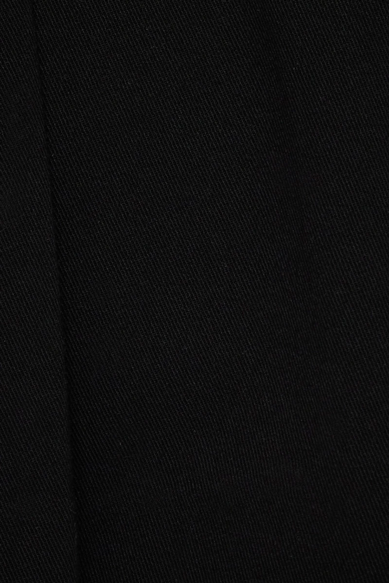 Minijupe-short ceinturée à plis