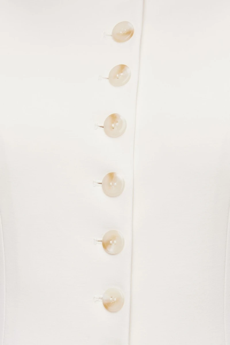 Boat Neck Ponte Blazer