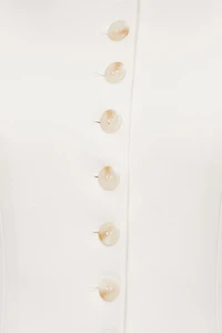 Boat Neck Ponte Blazer