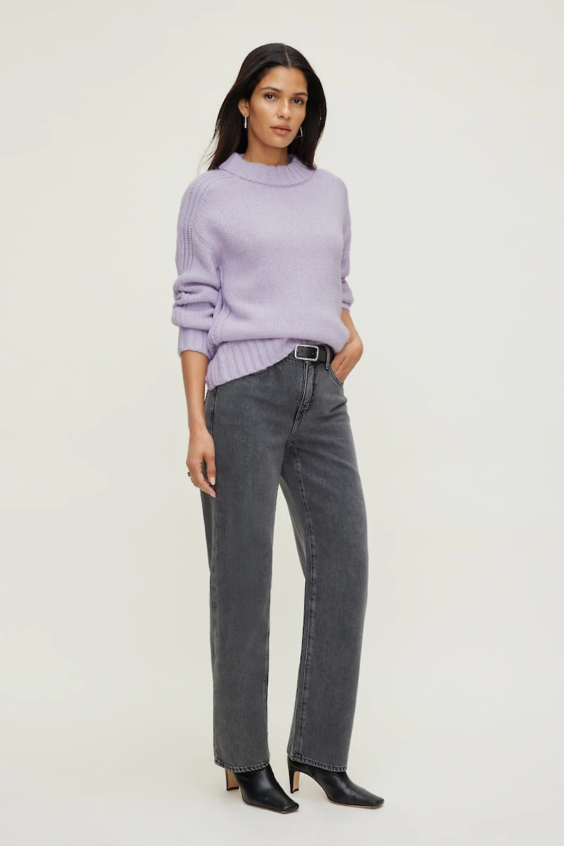 Mabel Chunky Crewneck Sweater