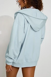 SoftTerry Oversized Zip-Up Hoodie