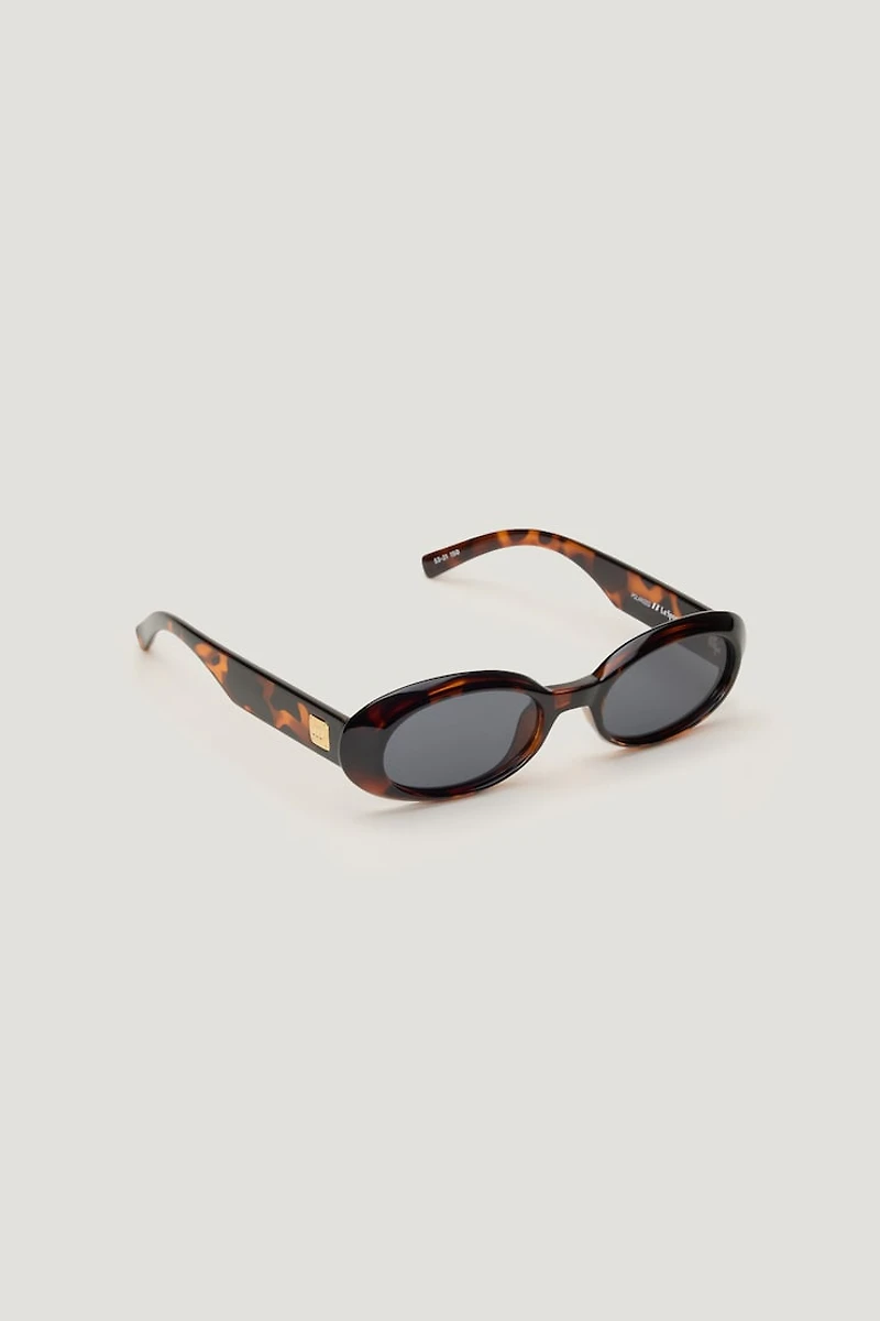 LE SPECS | Work It! Oval Sunglasses
