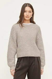 Chandail en tricot côtelé Lorelai