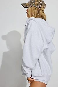 SoftTerry Oversized Zip-Up Hoodie