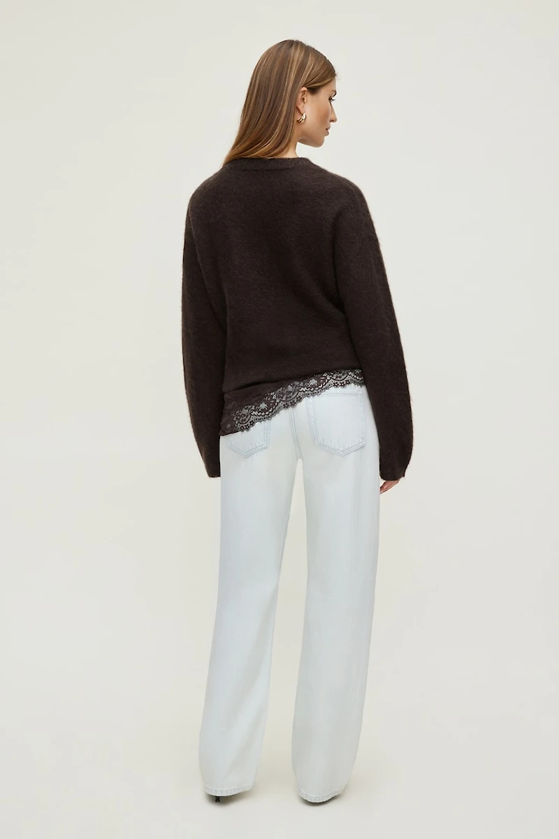 Mika Mid Rise Relaxed Straight Leg Jeans