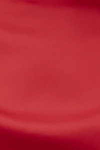 Open Back Satin Blouse