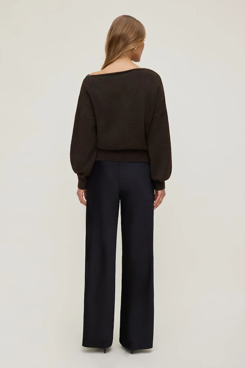 Izzy Wide Leg Satin Pants