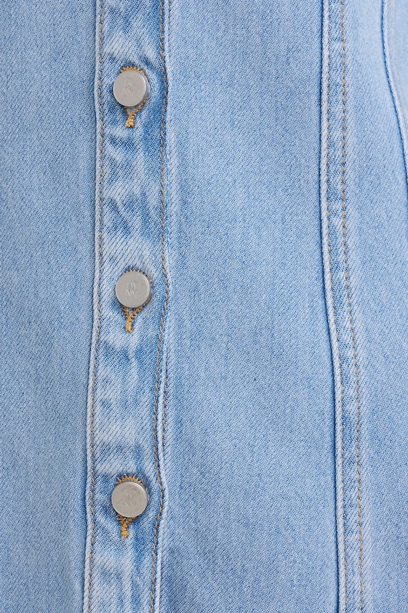 Chemise cintrée en denim Tencelᵐᶜ