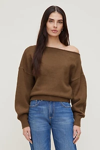 Chandail à épaules dégagées Lola