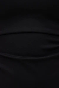 Crewneck Ponte Maxi Dress