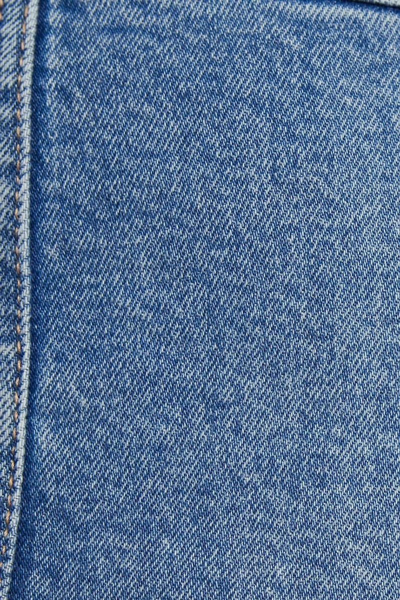 Low Rise Bodycon Denim Skort