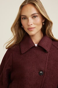 Blouson en laine bouillie