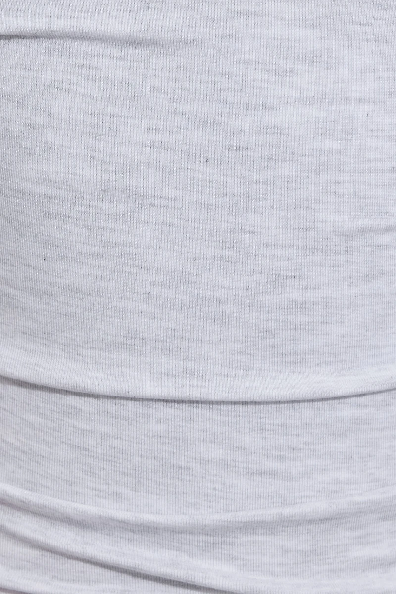 Smooth One Shoulder Draped Top