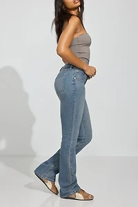 Mid-Rise Bootcut Jeans