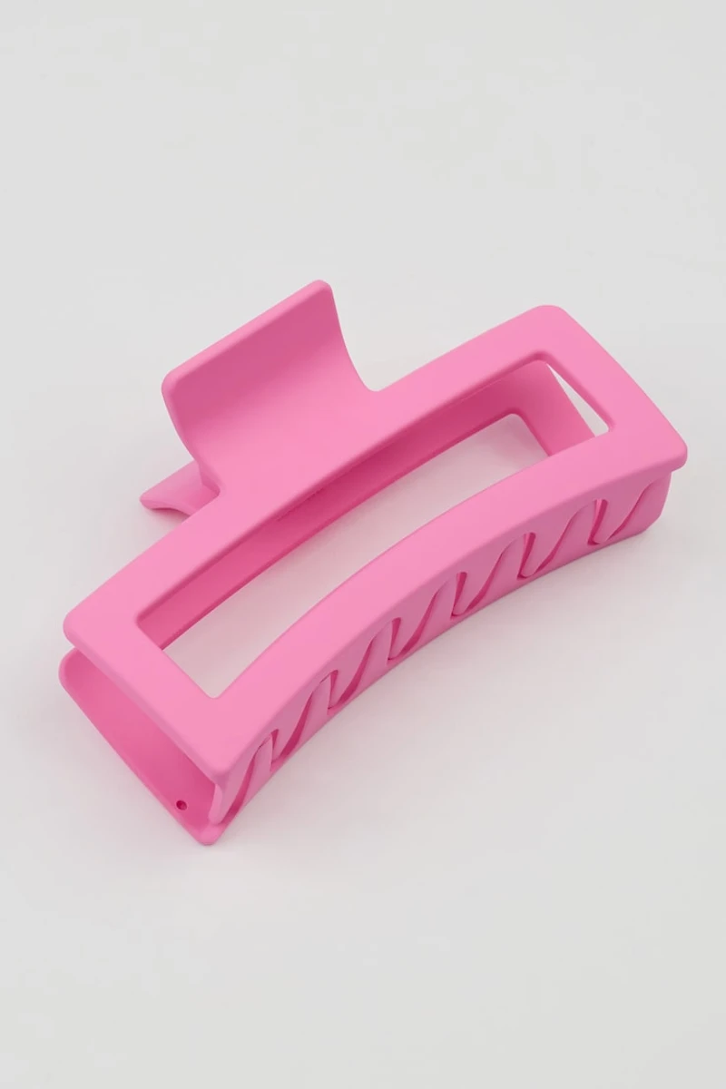 Oversized Rectangle Claw Clip