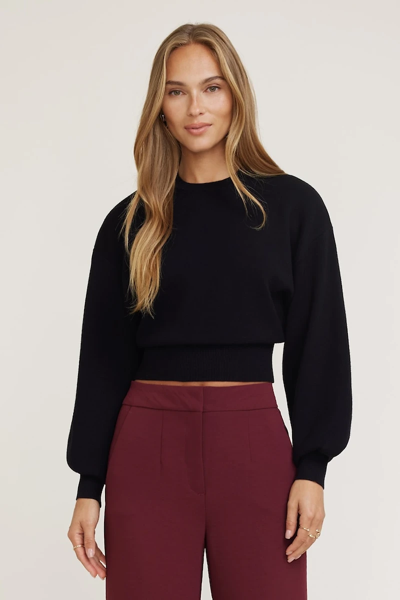 Balloon Sleeve Sweater