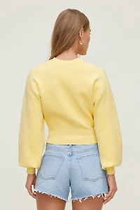 Balloon Sleeve Sweater