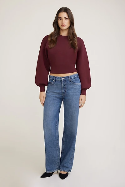 Balloon Sleeve Sweater