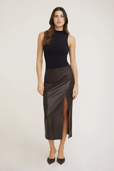 Sculpt Mock Neck Bodysuit