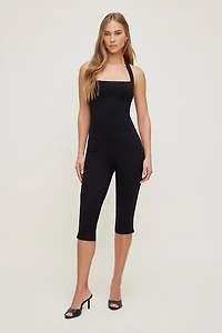 Square Neck Halter Sweater