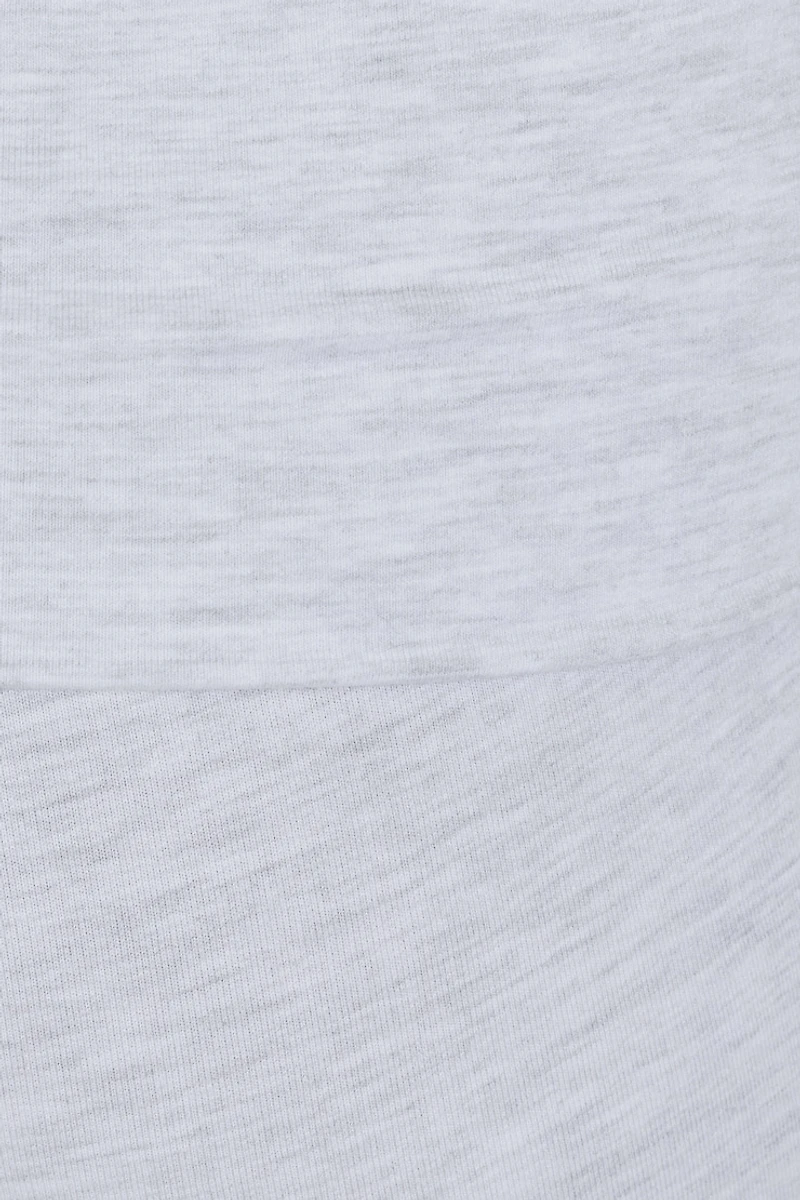 Pantalon à jambe large en StrechTerry taille repliée