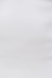 Haut licou en tricot à col dentelé