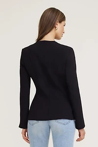 Veston à silhouette sablier