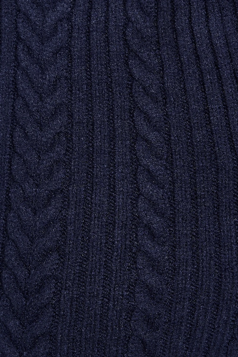 Short en maille torsadée