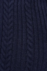 Short en maille torsadée