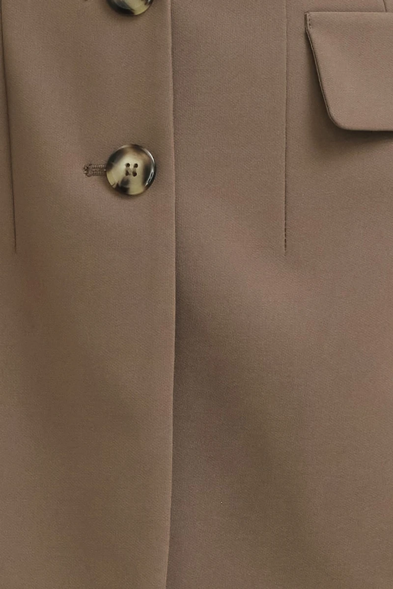 Minirobe-short de style veston Hailee