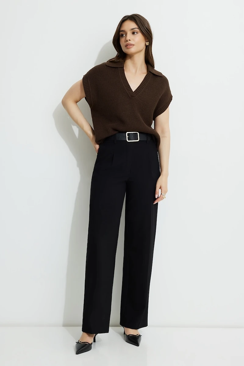 Oversized Sweater Vest