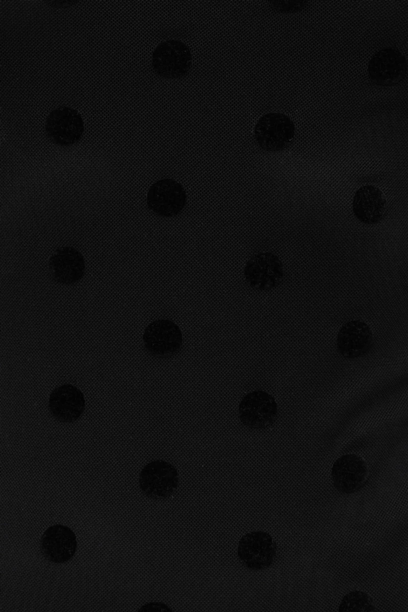 Justaucorps en maille à pois Dylane