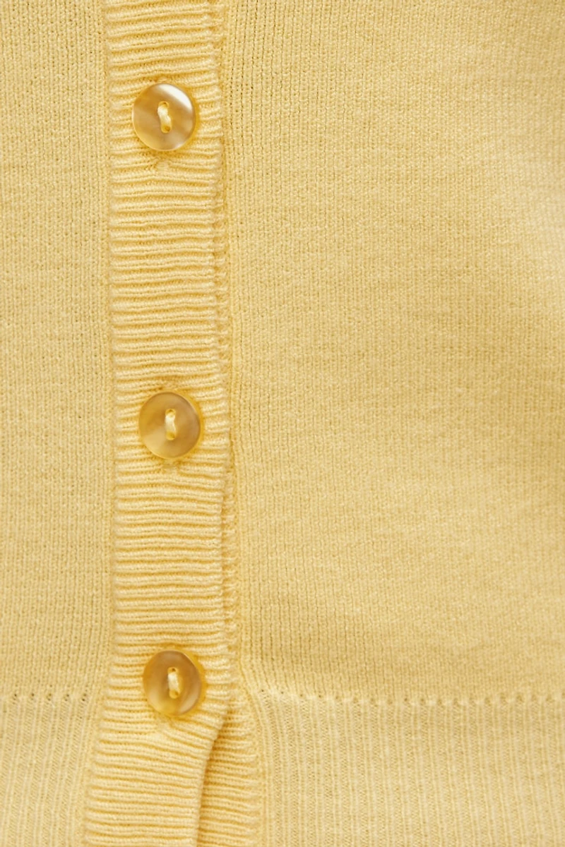 Cardigan à col rond Rebecca