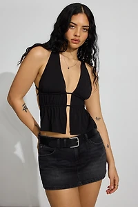 Plunge Flyaway Tank Top