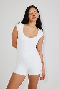 Nikki Open Back Romper
