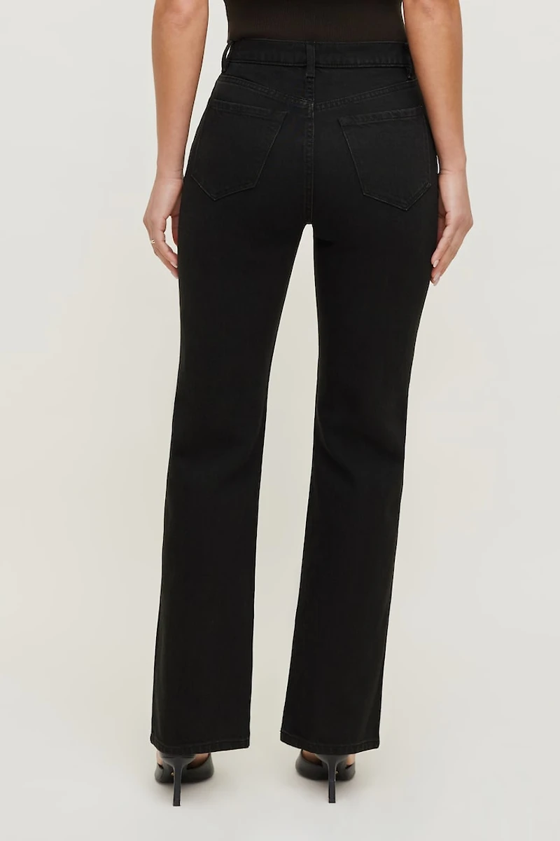Olivia Comfort High Rise Straight Leg Jeans