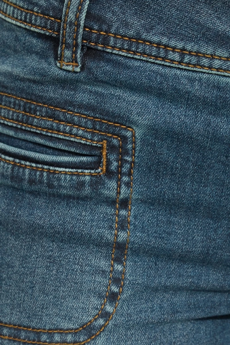 Low Rise Flare Jeans