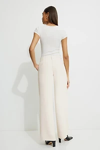 Jourdan Mid Rise Wide Leg Pants