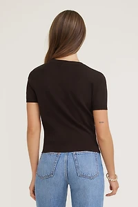 Cardigan à manches courtes Becca