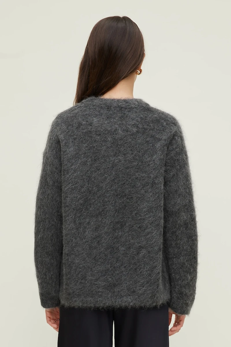 Premium Mohair Wide Sleeve Sweater