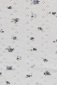 Pointelle Lettuce Edge Cami Top