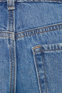 Low Rise Wide Leg Jeans