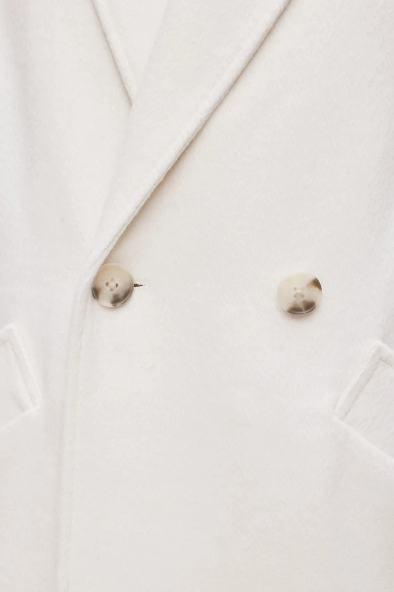 Unstructured Wool Coat