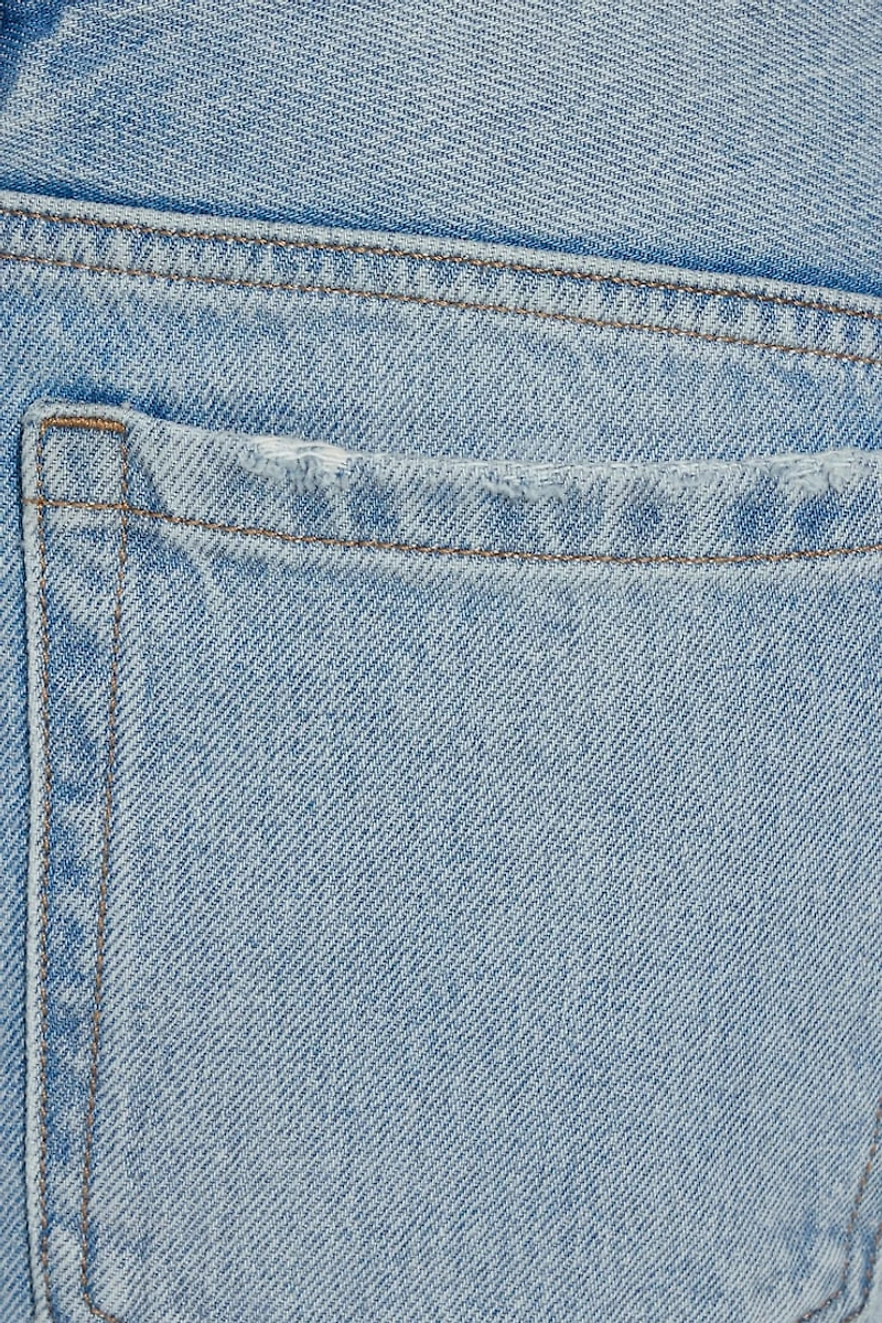 Jean ample à taille basse