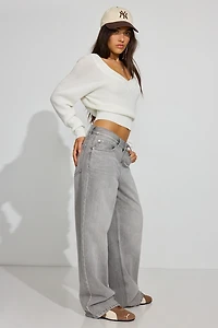 Low Rise Baggy Jeans